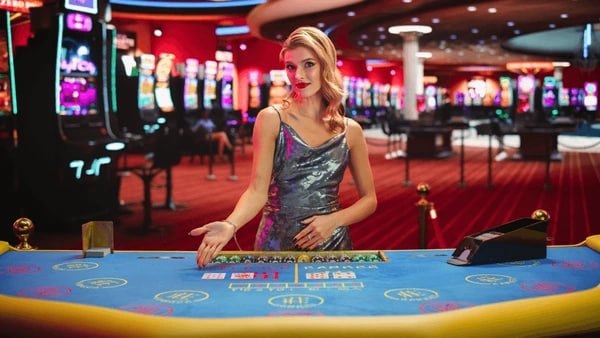Tampilan meja Live Casino dealer langsung di platform togelone untuk pengguna Indonesia